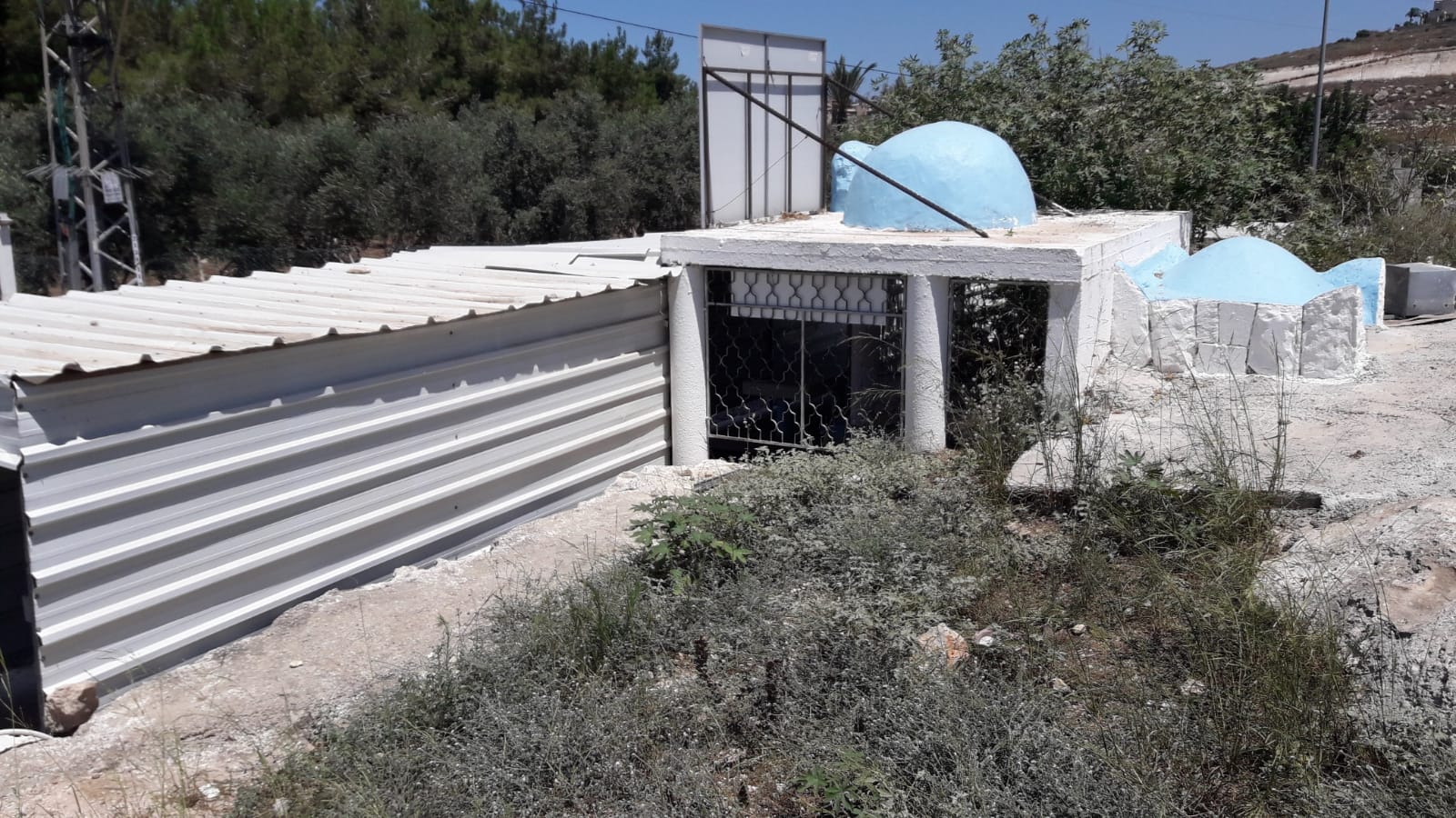 החלו עבודות פיתוח ושימור סביב ציון יהודה בן בבא
